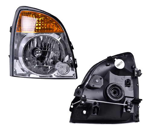 Faro Dodge H-100 2006-2010 S/hoyo P/motor S/foco Depo Der