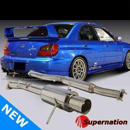 Sistema De Escape Para Subaru Impreza Wrx - Sti (02-07)