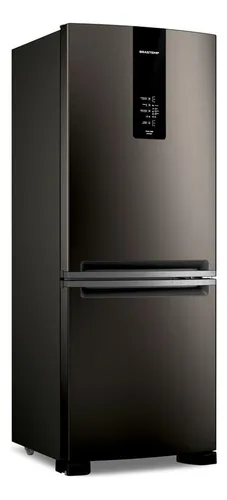 Geladeira Brastemp Ff Inverse 447l Black Inox - Bre57fe
