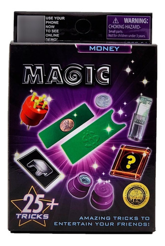 Set Juego De Magia 25 Trucos Clásico Para Niños Y Adultos