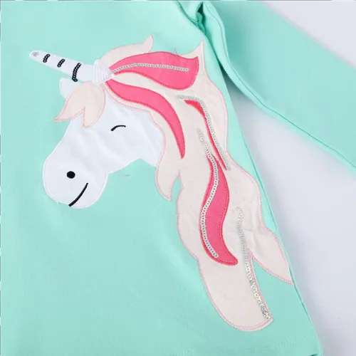 Vestido Algodón Manga Larga Capucha Niñas