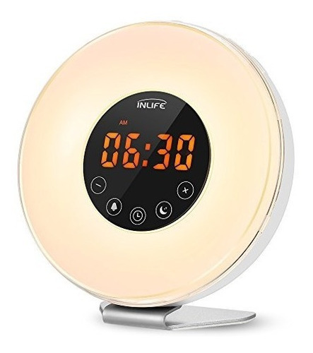 Inlife Sunrise Alarm Clock Despertador De Luz Con 7 Colores