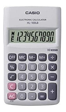 Calculadora Casio/bolsillo 10 Dígitos Hl100lb 