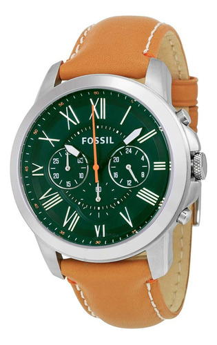 Reloj Fossil Grant Fs4918 En Stock Original Garantía Caja