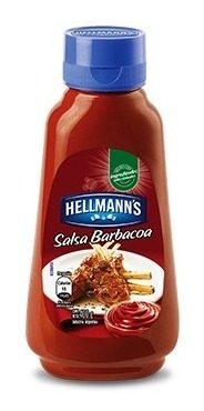 Salsa Barbacoa Hellmanns Sqz 400g