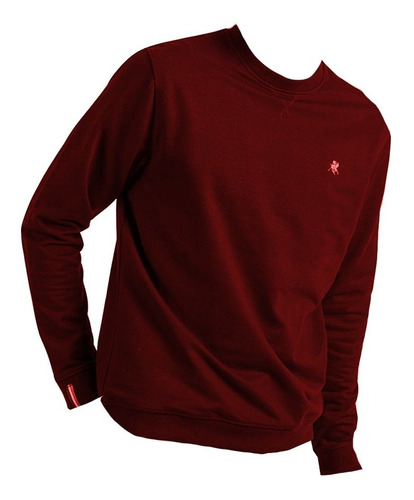 Buzo Hombre Oxford Polo Club Billy Cuello O Logo Bordo Pre