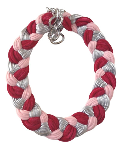 Maria La Biyux Collar Red And Pink 