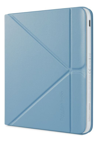Lector E Reader Kobo Libra Colour Blanco Con Funda Azul
