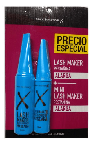 Promoción Max Factor Pestañina Lash Maker + Mini Lash Maker 