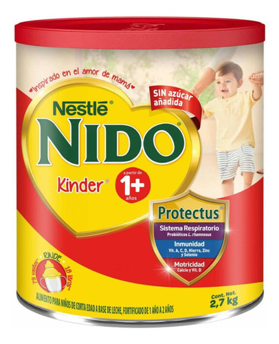 Alimento Nido Kínder 1+ 2.7kg Envío Gratis