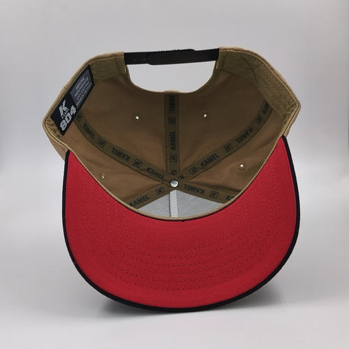 Gorra Premium Con Placa (dorada O Plata) Don Mcpato Cafe/negro Unitalla Dorada