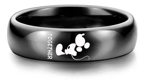 Mickey and minnie couple rings best sale