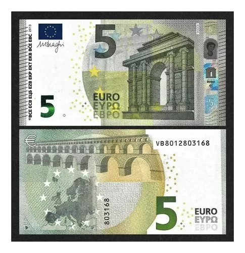 Grr-billete De La Unión Europea España 5 Euros 2013 ( V B