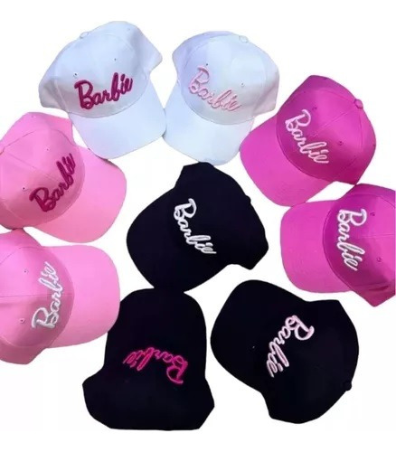 Gorra Mujer Niñas Muñeca Moda Cachucha Rosa Hermosas Barbi