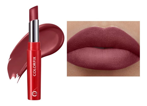  Labial Larga Duración Colorfix Iconic Esika Nude Impactante