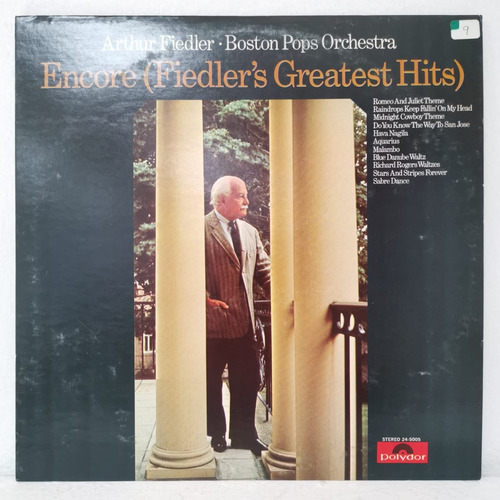 Arthur Fiedler Boston Pops Orchestra Encore Vinilo Usa