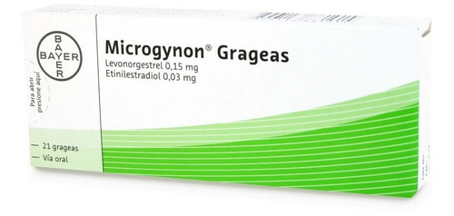 Microgynon Anticonceptivo Hormonal Oral X 21 Comp - Bayer®