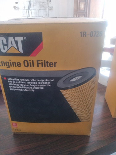 Filtro 1r0726 Caterpillar Generador Motor Serie 3500