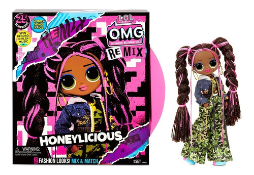 L.o.l Surprise Muñecas Top Secret Omg Remix Honeylicious