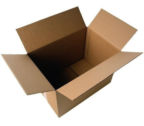 Caja De Carton Ecommers Envios  25x20x15 X 25 Unidades
