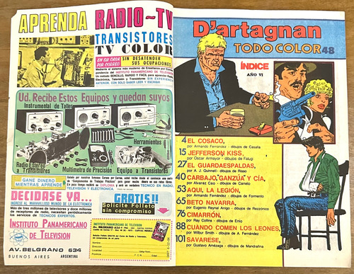 Revista Dartagnan Nro: 48 Completa De Colección Leer (Usado)