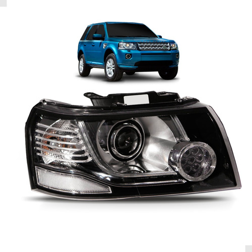 Farol Freelander 2 2006 A 2013 D3s C/led Cromada 12 Pinos