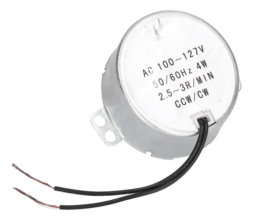 Zx Motor Ca Síncrono Tyc 2,5-3r/min Micro Rotativo Cw/ccw