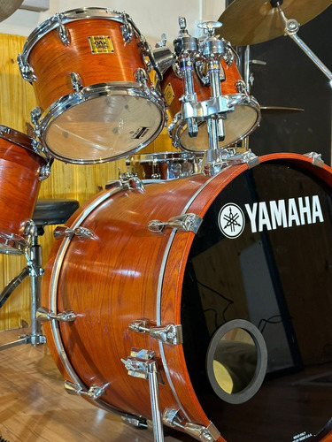 Bateria Yamaha Oak Custom 22 Shell Pack - Excelente Estado