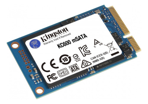 Msata Kingston 1tb Kc600 Sata Iii Ssd 6gb/s