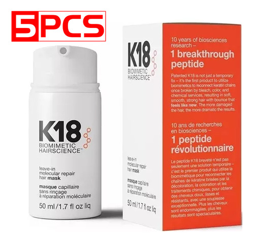 Mascarilla K18 Sin Enjuague Molecular Repair Restaure El Cab