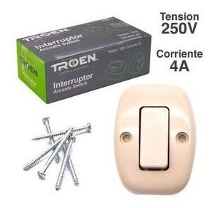 Interruptor Tensión 250v Troen Mayor Y Detal