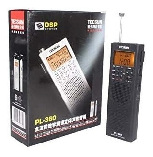 Radio Digital Portátil Tecsun Pl-360 Con Am-fm De Onda
