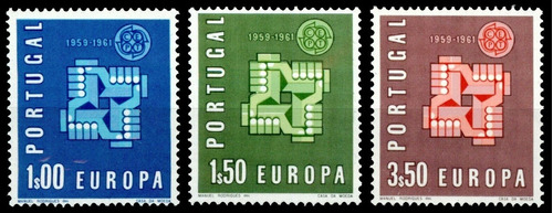 Tema Europa - Portugal 1961 - Serie Mint