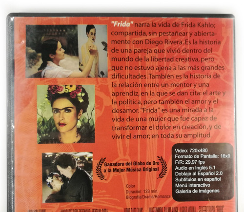 Frida, Matices De Una Pasión / Julie Taymor Dvd (Usado)