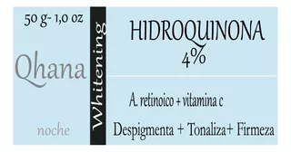 Crema Aclarante 4% Hidroquinona + Retinol 30 G
