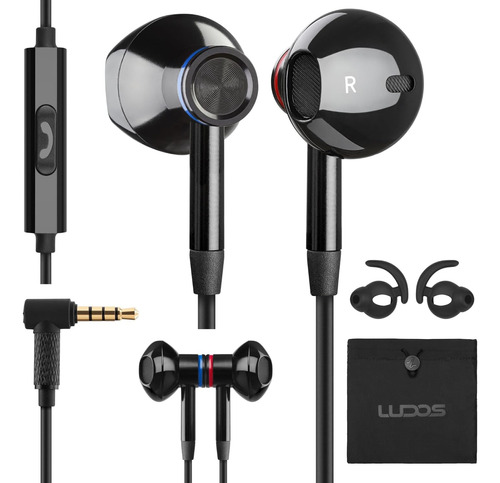 Ludos Nova Auriculares Intrauditivos Con Cable, Auriculares 