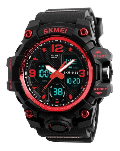 Reloj Sport Skmei 1155 Resistente Al Agua Y Antishock 50mts