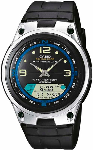 Casio Aw82 Indicador De Pesca  Analogo/digital