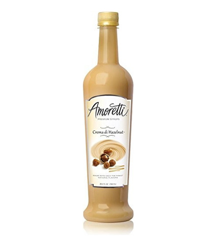 Jarabe De Premium Amoretti, Crema Di Avellana, 25,4 Onza