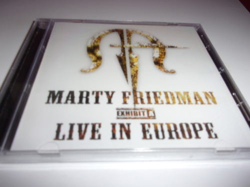 Cd Marty Friedman Live In Europe Nuevo Arg 32a