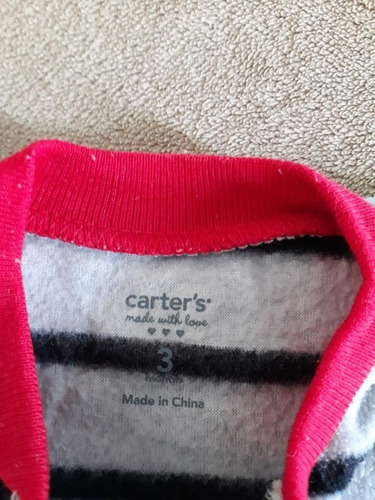 Mameluco Para Niño De 3 Meses Carter´s (Usado)