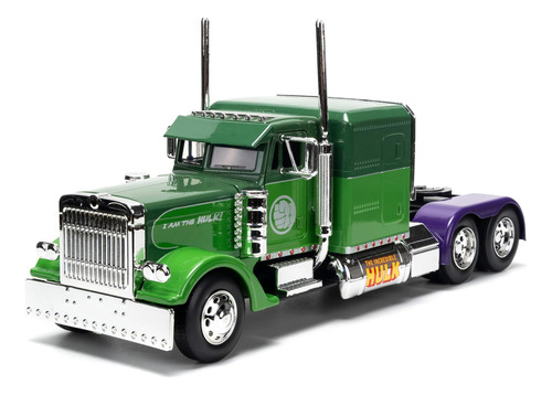 Coche Fundido A Presión Jada Toys Marvel 1:24 Big Rig 1992 P