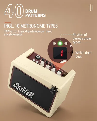 Donner Mini Amplificador De Guitarra Digital, Amplificador D