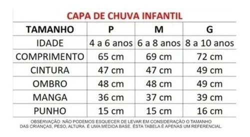 Imagem 2 de 2 de Capa De Chuva Infantil Tam M Porco Espinho Pimpolho 9066-m