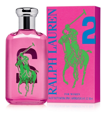 Imagen 2 de 2 de Perfume Importado Mujer Ralph Lauren Big Pony Pink Edt 100ml