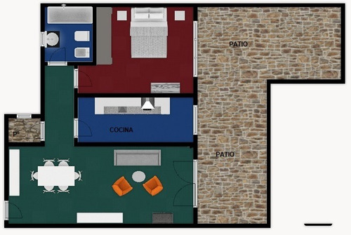 Imagen 2 de 14 de Tipo Casa 2 Amb Ctra Frente Gran Patio Parrilla Lavadero