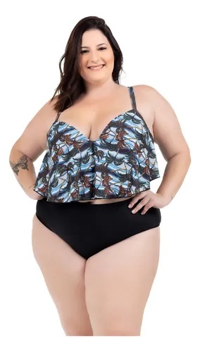 Moda praia plus size mercado livre 2025