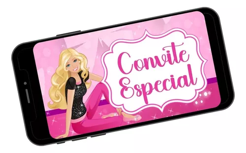 Convite Animado Barbie