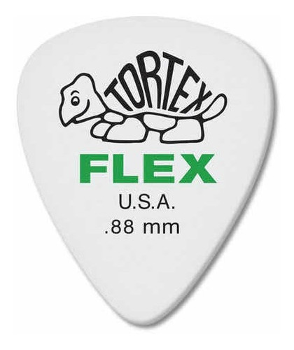Pack De 12 Uñetas Dunlop Tortex Flex 0,88 Originales