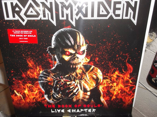 Iron Maiden The Book Of Souls Live Chapter Triple Lp